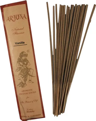 Produktbild von Arjuna Räucherstäbchen, Balinesische Räucherstäbchen - Vanilla, Braun, 26*6*0,5 cm, Räucherstäbchen aus Bali