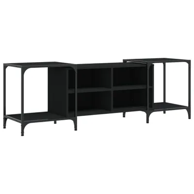 Produktbild von TV-Schrank Schwarz 153x37x50 cm Holzwerkstoff