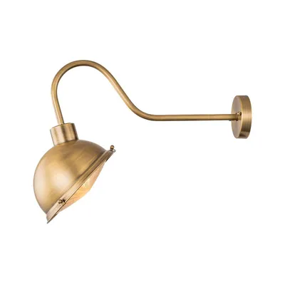 Image de Applique d'extérieur Chiswick, laiton antique, 1xE27x60W, laiton, dimensions : 39,6 x 23 x 53,8 cm, IP44, Elstead