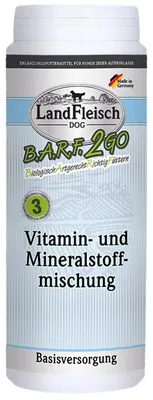 Produktbild von LandFleisch B.A.R.F.2GO Vitamin- und Mineralstoffmischung | 250g