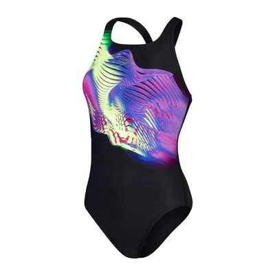 Image de Maillot de bain Speedo pour femme Placement Digital Medalist, taille : 40