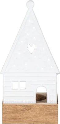 Obrázek produktu pro Räder Lichtobjekt Lebkuchenhaus Herz 7x6,5x13cm