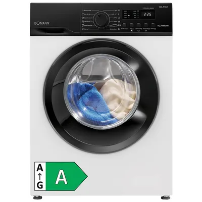Produktbild von Bomann® Waschmaschine 6kg | Invertermotor - effizient, leise & langlebig | max. 1000 U/min | LED-Display | WA 7162 weiß