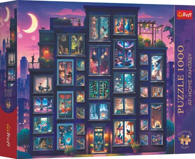 Produktbild von Trefl, Nacht voller Geschichten, 1000 Teile Premium Plus Puzzle