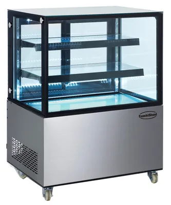Obrázok produktu pre Combisteel 7487.0015, Voľne stojaci, Čierna, Nerezová oceľ, 56,8 dB, Vetrané, R 290, 270 L