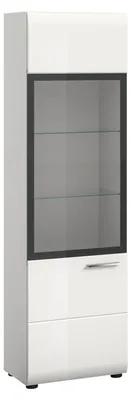 Immagine prodotto di xonox.home Ice Vitre (L/H/D: 45x160x34 cm) bianco lucido a estrazione profonda