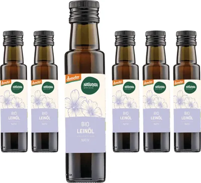 Produktbild von Leinöl, nativ, demeter, 6x 100ml