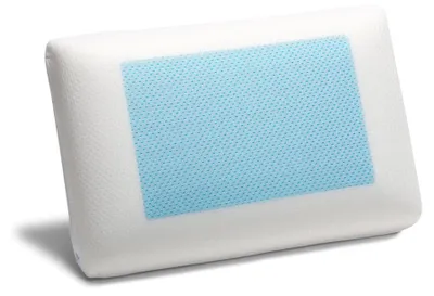 Image de Bleu Calin Oreiller Ergonomique Mémoire de forme Gel rafraîchissant 56x36x12cm