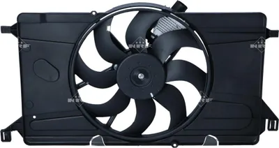 Produktbild von NRF 47879 Lüfter Motorkühlung Kühlerlüfter für FORD Focus II Schrägheck (DA, HCP, DP) Wasserkühler