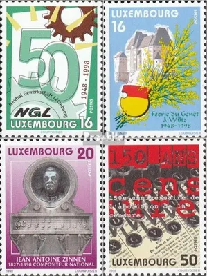 Produktbild von Briefmarken Luxemburg 1998 Mi 1442-1445 (kompl.Ausg.) postfrisch Jahresereignisse