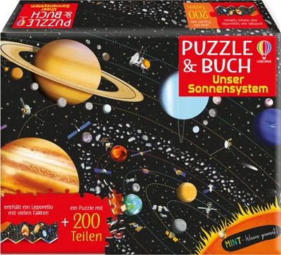 Produktbild von MINT - Wissen gewinnt! Puzzle & Buch: Unser Sonnensystem