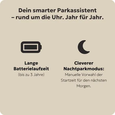 Zdjęcie produktu dla Needit ParkOne elektrische Parkscheibe Blau