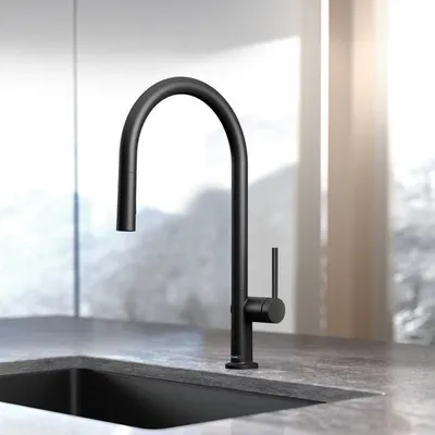 Produktbild von hansgrohe Talis M54 Einhebel-Küchenmischer 210, Ausziehbrause, 2jet, sBox, Mattschwarz