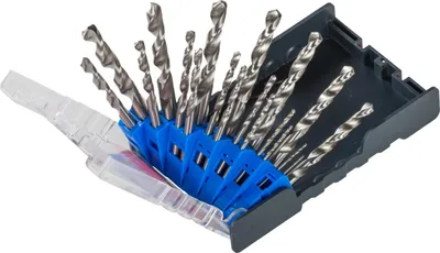 Obrázok produktu pre kwb 109119 HSS Metal twist drill bit set 19-piece 1 mm, 1.5 mm, 2 mm, 2.5 mm, 3 mm, 3.5 mm, 4 mm, 4.5 mm, 5 mm, 5.5 mm, 6 mm, 6.5 mm, 7 mm, 7.5 mm, 8 mm, 8.5
