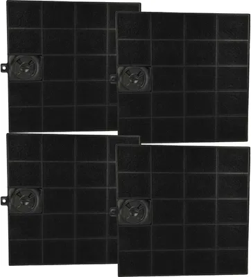 Produktbild von vhbw 4x Aktivkohlefilter kompatibel mit Gorenje DTG9540, DTG6546, DTG9546, DTG6540 Dunstabzugshaube
