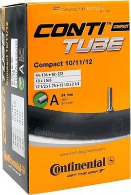 Obrázok produktu pre Continental Compact 1,75 - 2,25" Duša na bicykel 34.0 Autoventil