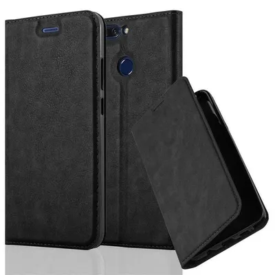 Immagine prodotto di Cadorabo custodia per Honor 8 PRO custodia protettiva in nero per cellulare custodia cover chiusura magnetica