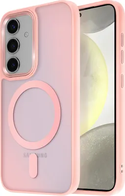 Produktbild von Avizar, MagSafe Hülle für Samsung Galaxy S24 Plus / S25 Plus Frost Color, Rosa