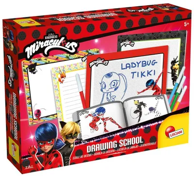 Obrázek produktu pro Set de colorat Miraculous Ladybug, Lisciani, 5+ ani