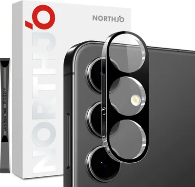 Produktbild von Samsung Galaxy S25 FE Kamera Objektivschutz - NORTHJO 9H Panzerglas - Schwarz