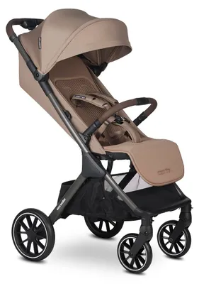 Produktbild von Easywalker Jackey XL NXT Buggy – extra groß, automatisch faltbar, 4-Rad-Federung, XXL-Verdeck, UPF 50+, inkl. Regenverdeck, Mocha Brown