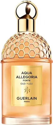Zdjęcie produktu dla Guerlain Aqua Allegoria Oud Yuzu Forte, Kobiety, 125 ml, Butelka wielokrotnego użytku, Spray, • ALCOHOL • PARFUM (FRAGRANCE) • AQUA (WATER) • LIMONENE • LINALOOL • CITRONELLOL •..., 1 szt.