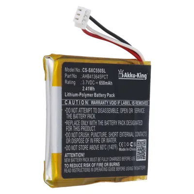 Akku fuer Sennheiser MB 660 - 650mAh
