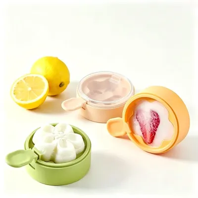 Produktbild von Mini-Eisformen – 3-teiliges Set mit Kirschblütenformen