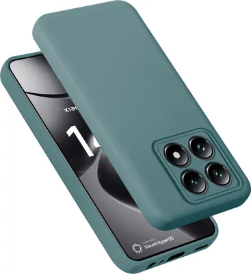 Produktbild von Cadorabo Hülle für Xiaomi 14T Pro Hülle Silikon Handyhülle Case aus flüssigem Silikon, Kratzfeste und stoßfeste Schutzhülle für Xiaomi 14T Pro