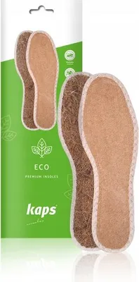 Obrázok produktu pre Vložky do topánok proti poteniu s kokosovým vláknom Kaps Eco - veľkosť 45 EUR