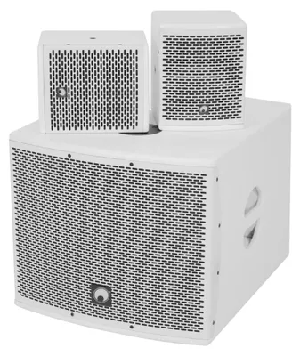 Produktbild von Omnitronic 20000728 Lautsprecher Weiß Kabelgebunden 130 W (20000728)