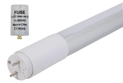 Image de Tube fluorescent LED blanc neutre 150cm 4000K + starter Tube Lampe tube