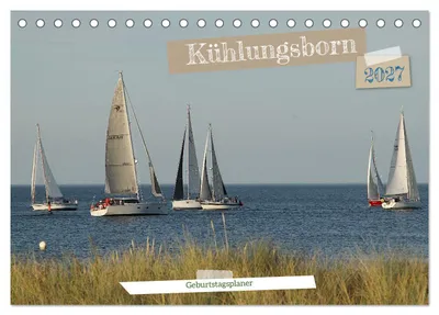 Produktbild von Kühlungsborn Geburtstagsplaner (Tischkalender 2027 DIN A5 quer), CALVENDO Monatskalender