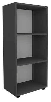 Immagine prodotto di Scaffale in legno in piedi | File cabinet salvaspazio | Dimensioni ca. H. 108 x W. 49 x D. 32 cm | Scaffale elegante | Scaffale da ufficio – Ulas 3f