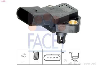 Produktbild von FACET Ansauglufttemperatursensor Ansaugluftemperatursensor 10.4040 für VW Polo Schrägheck (6R1, 6C1)