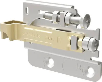 Produktbild von Camar 701 Schrankaufhänger links, Aufhängung Schrankinnenseite 93kg Stahl