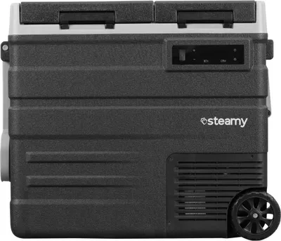 Produktbild von Steamy-E Dual Zone 65 Roller, Elektrische Kühlbox mit Rollen, 57L