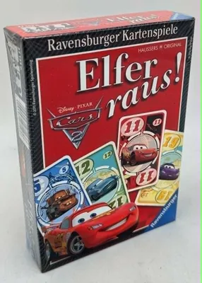 Produktbild von Ravensburger 27143 Disney Cars 2: Elfer raus Kinderspiel