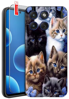 Obrázok produktu pre Puzdro pre Motorola Edge 70 | Vzory | Matné silikónové puzdro + sklo 9H