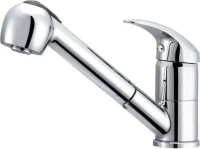 Produktbild von Primaster Küchenarmatur Sydney verchromt Niederdruck mit Handbrause
