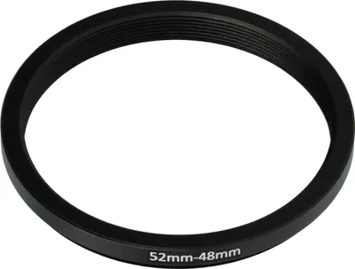 Produktbild von vhbw Step-Down-Ring Adapter 52 mm auf 48 mm für Kamera Objektiv - Filteradapter Metall