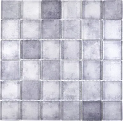 Produktbild von Glasmosaik mix grau Mosaikfliese Wand Fliesenspiegel Küche Bad - MOS88-0020