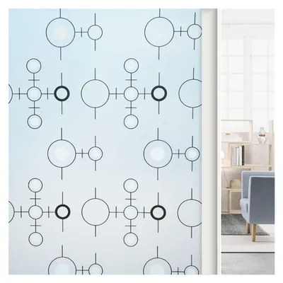Obrázok produktu pre Dekoratívne okenné fólie s bodkovaným vzorom, 90 x 500 cm
