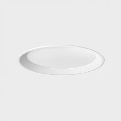 Image de KOHL LIGHTING LIM MIRANDA Luminaire encastré avec un diamètre de cadre de 227 mm, blanc, 22 W, IRC 80, 3000 K, non gradable