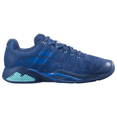 Image de Babolat Propulse Blast Clay Tennis Chaussures de tennis pour terre battue Chaussures de sport bleues 30S22446-4090, pointure : 40 EU