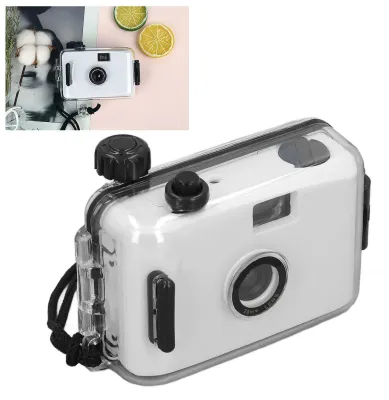 Obrázek produktu pro Opakovaně použitelná filmová kamera - Vodotěsný kryt - 35mm kamera - Dobrodružná fotografie - Lehký design - Vhodná pro venkovní fotografii - Jednorázová kamera