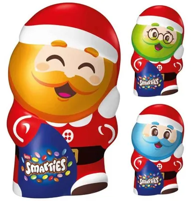 Produktbild von Smarties Weihnachtsmann 85g