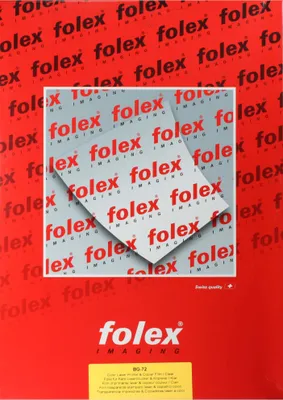 Produktbild von FOLEX Color-Laserfolie BG-72, DIN A3, transparent