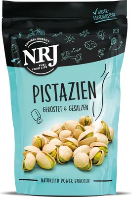Produktbild von NRJ Pistanzien geröstet & gesalzen, 150g
