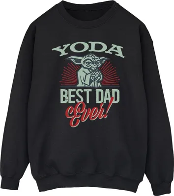 Produktbild von Star Wars - "Mandalorian Dad" Sweatshirt für Herren BI46751 (L) (Schwarz)